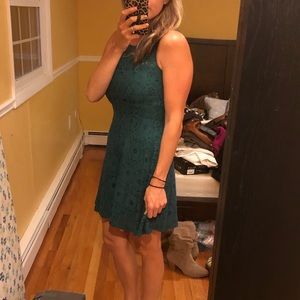 Hunter green never worn BB Dakota dress